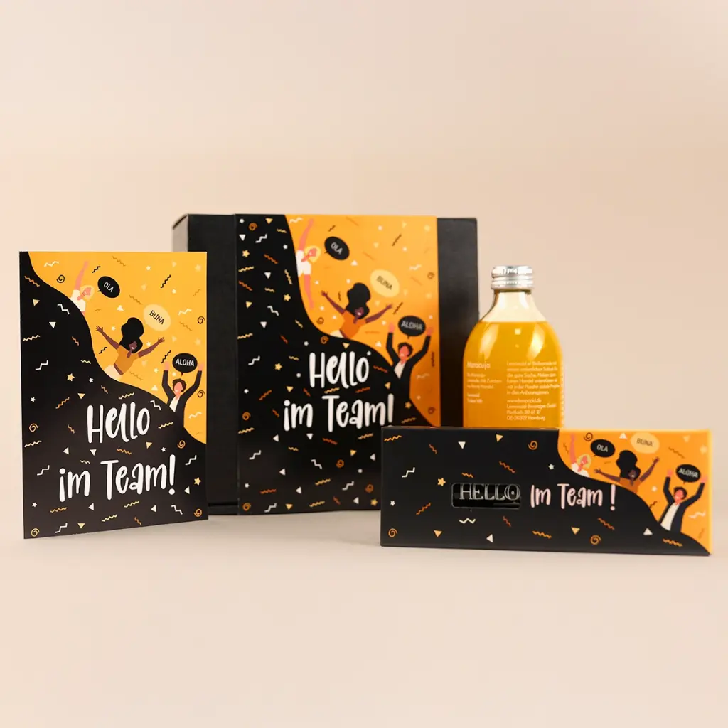 Hello im Team - Geschenkset
