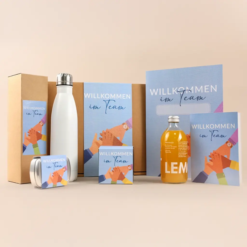 Willkommen im Team - Geschenkset