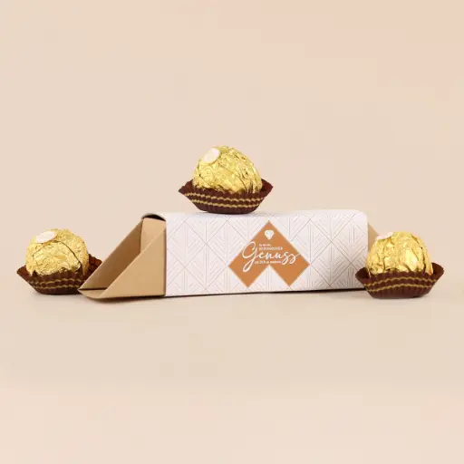 [WP13129] Geschenkverpackung "Ein besonderer Genuss" - Rocher