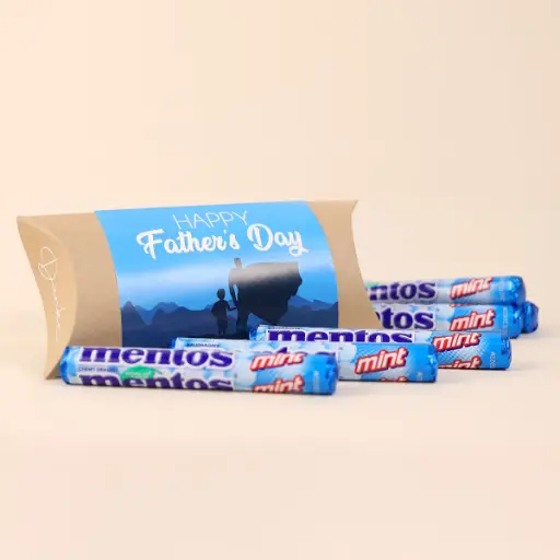 [WP13204] Pillowbox "Happy Father´s Day" - Mentos Menthol