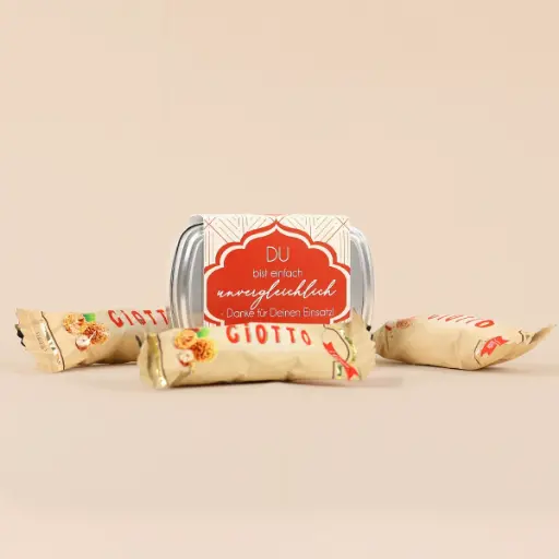 [WP13103] Geschenkdose "Du bist einfach unvergleichlich" - Giotto