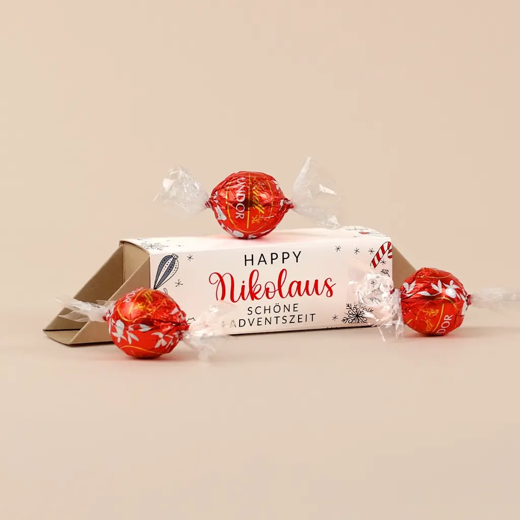 Geschenkverpackung "Happy Nikolaus" - Lindt