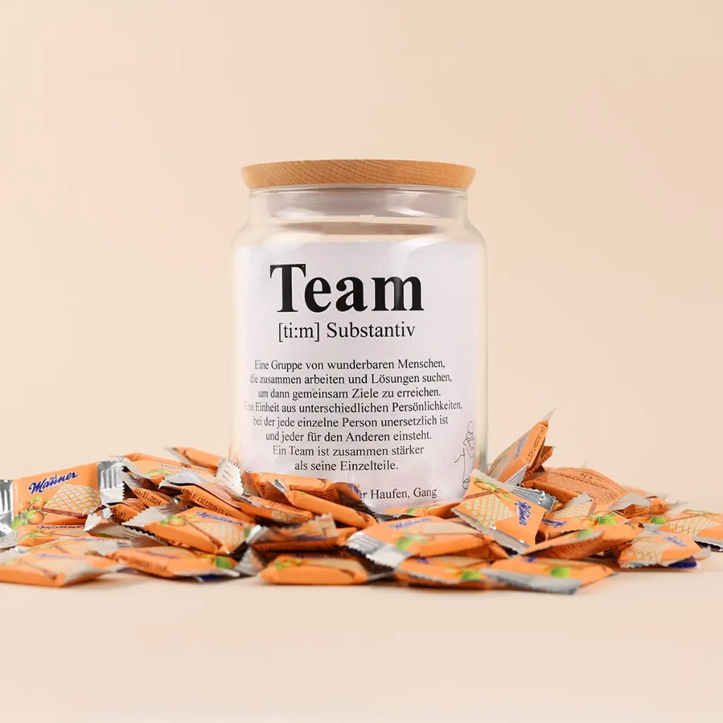 Teamgeschenk XL „Team“ - Manner Mini