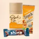 Präsenthülse "Danke für Deine Energie!" - Snack2Go