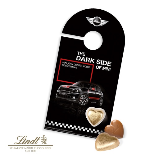 [91211] Schokokarte Business Türanhänger