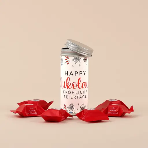 [WP13303] Geschenkdose "Happy Nikolaus" - Ritter Sport