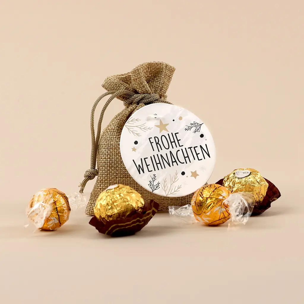 Weihnachtssäckchen - Lindt-Rocher-Mix