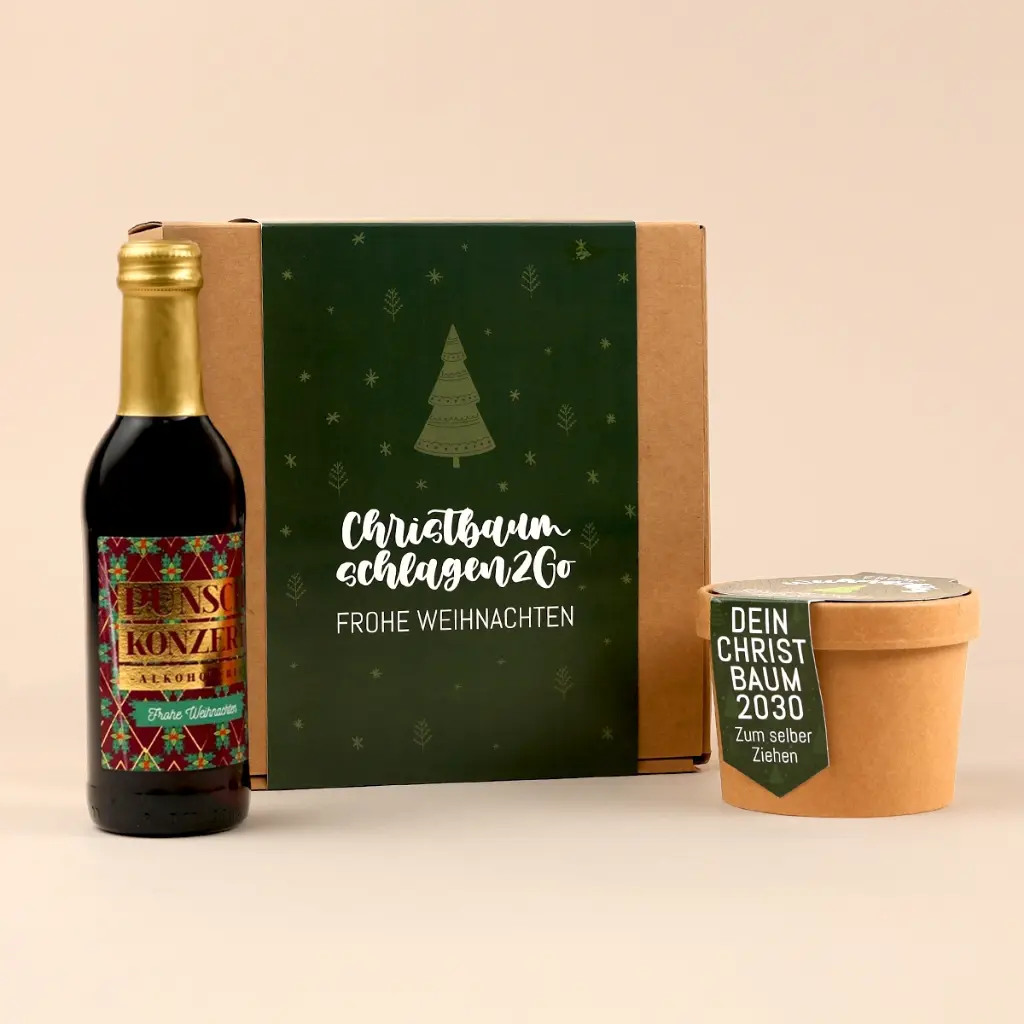 Geschenkset "Christbaumschlagen2Go"