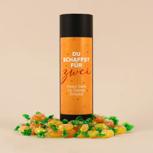 [WP13137] Geschenkhülse "Du schaffst für zwei" - Nimm2