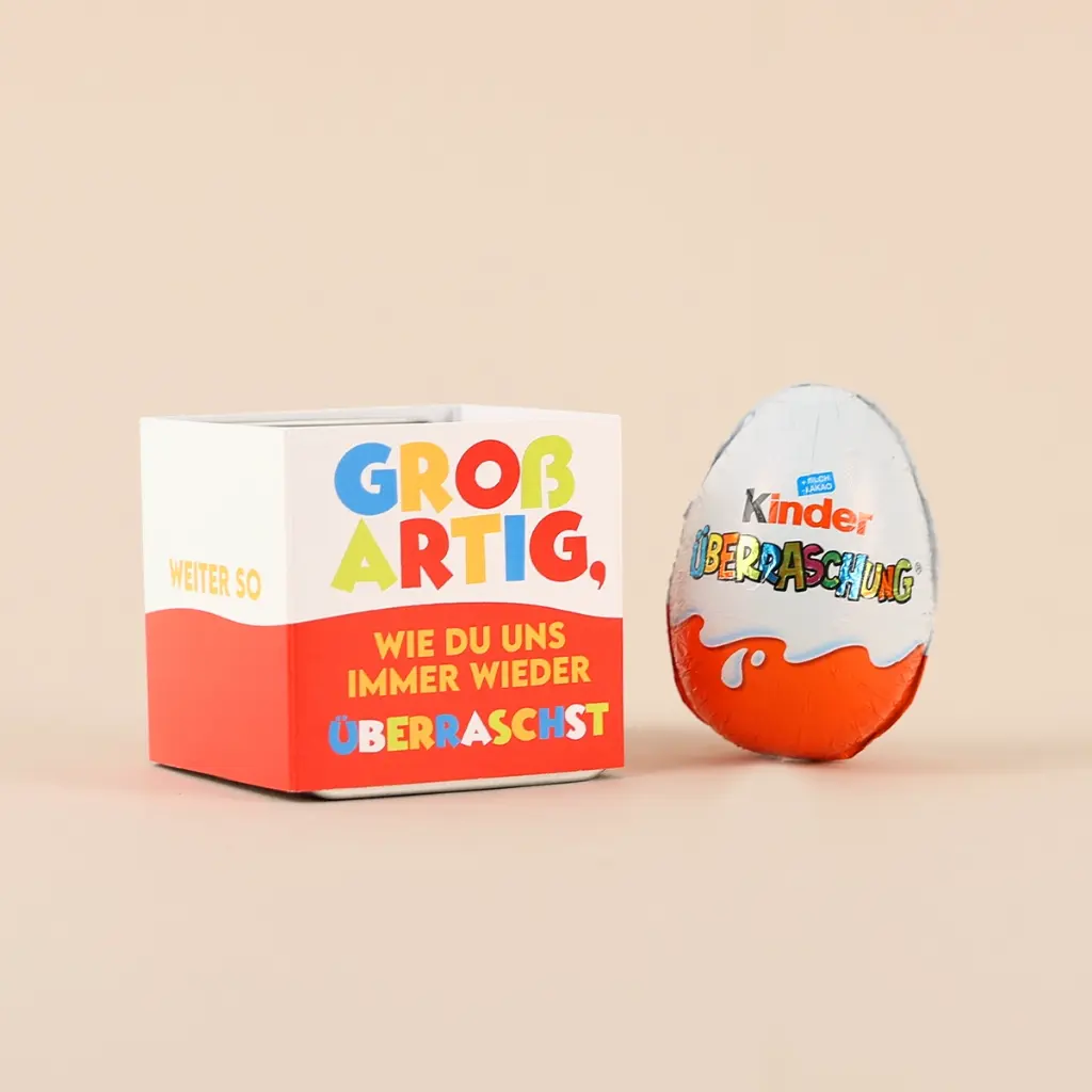 Geschenkdose "Überraschung" - Ü-Ei