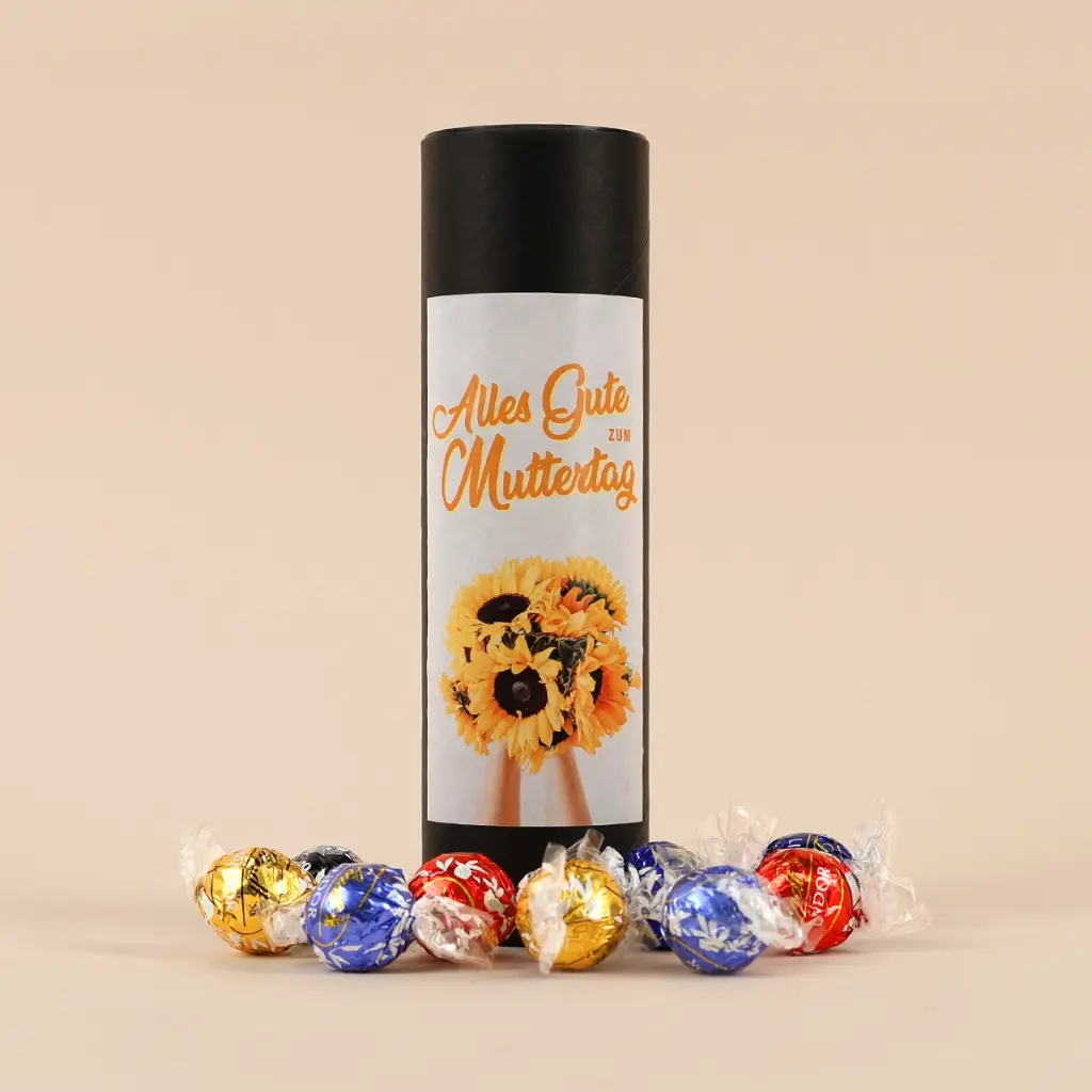 Geschenkhülse "Muttertag" - Lindt
