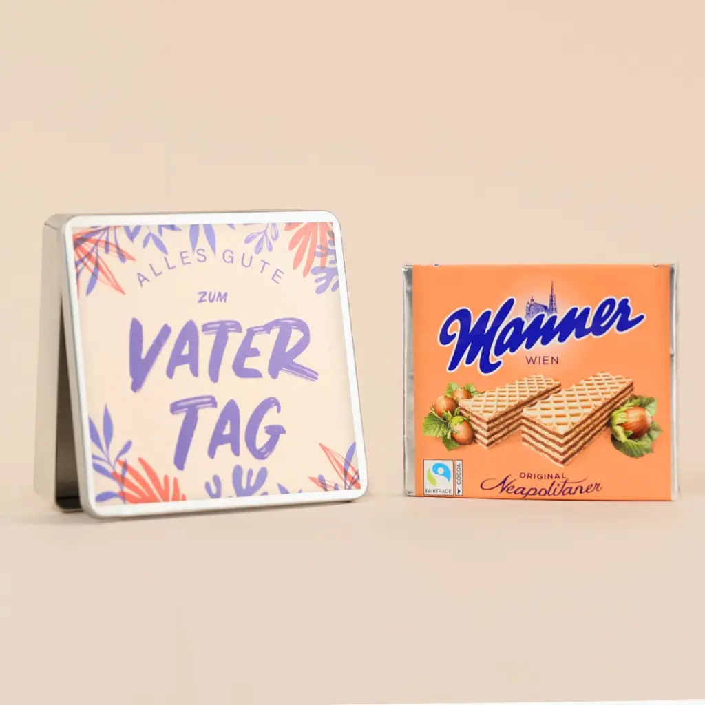 Geschenkdose "Vatertag" - Manner