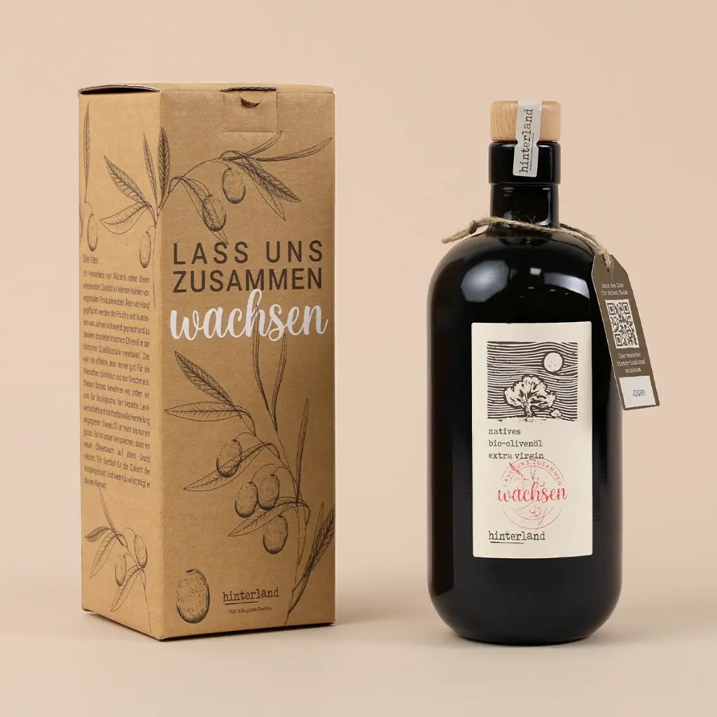 Lass uns zusammen wachsen - Olivenöl