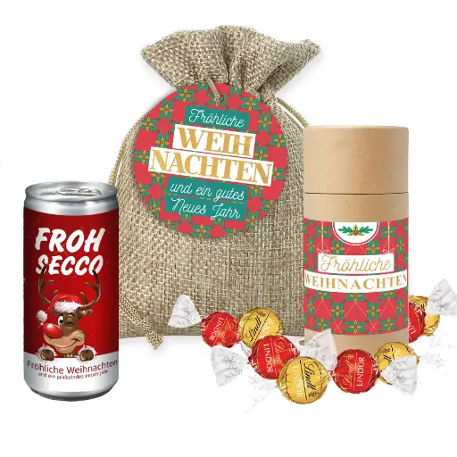 [WP13338] Weihnachtssäckchen "Fröhliche Weihnachten"