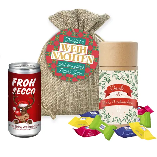 [WP13338] Weihnachtssäckchen "Fröhliche Weihnachten"