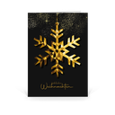 Karte: Prisma - Schneeflocke