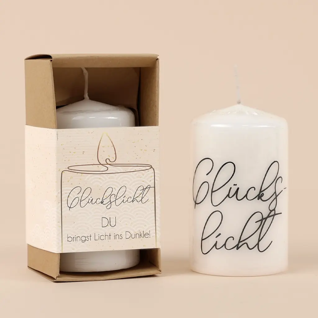 Glückslicht "Du bringst Licht ins Dunkle"