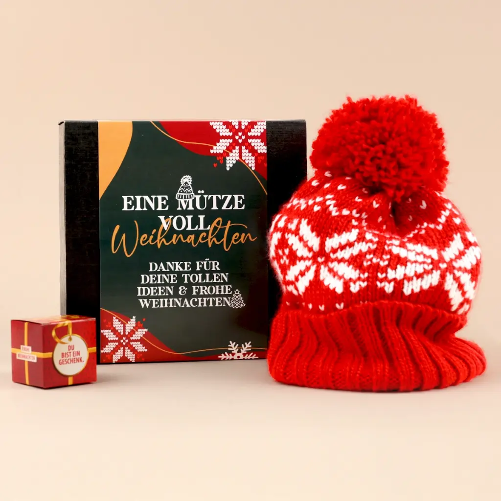 Geschenkset "Eine Mütze voll Weihnachten"