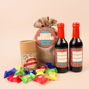 Weihnachtssack "Fröhliche Weihnachten" - Glühweinchen