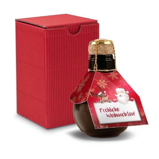 [2K1371] Kleinste Sektflasche - Fröhliche Weihnachten