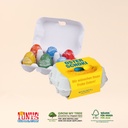 Schoko-Eier 6er-Set mit Tony´s Ostereier