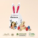 3D Präsent „Häschen“ mit Lindt Eier und Goldhase