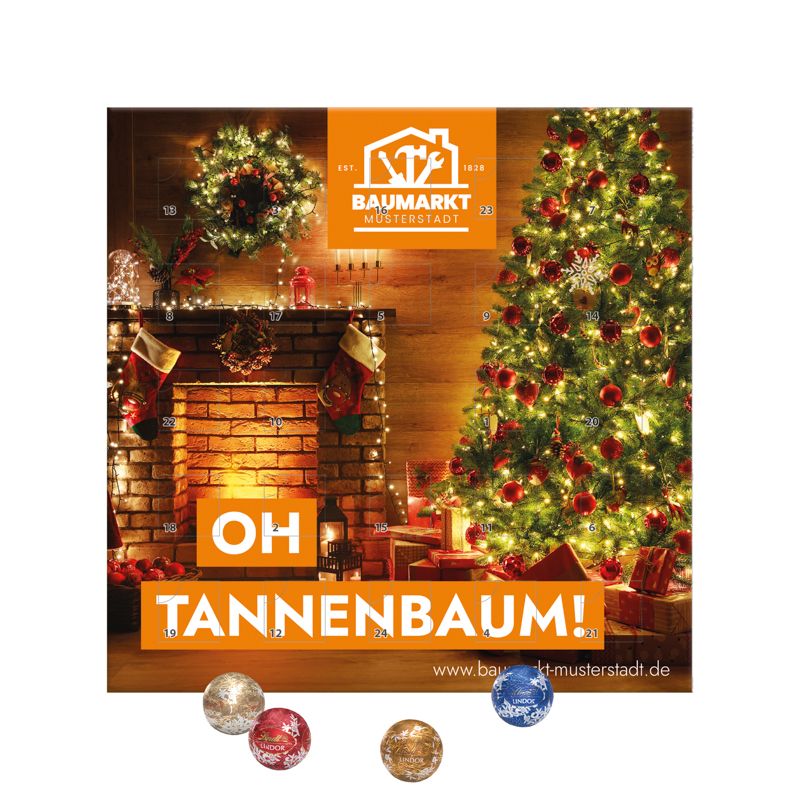 Mini Kugeln Adventskalender