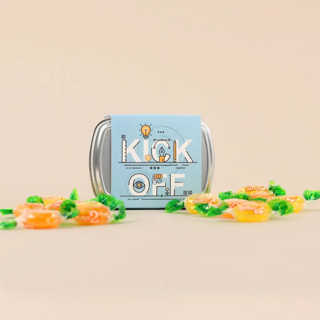 Geschenkdose "Kick Off" - Nimm2