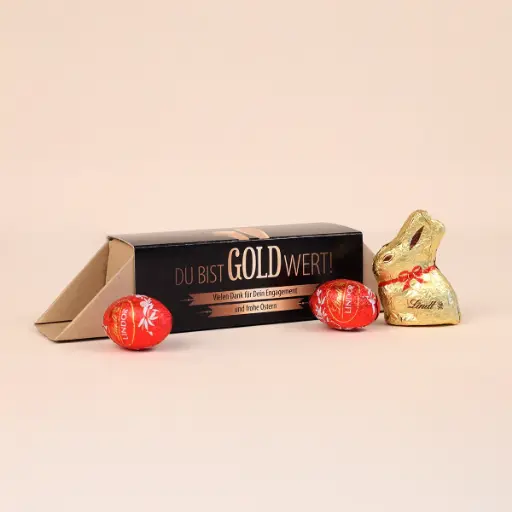 [WP13390] Geschenkverpackung "Gold wert" - Ostern