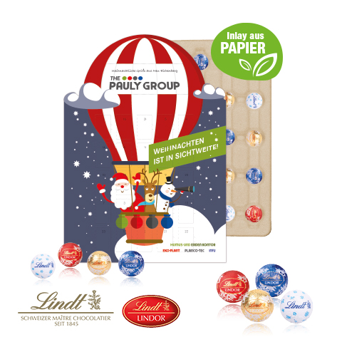 [55389] Individuelle Kalenderform Lindt Kugeln