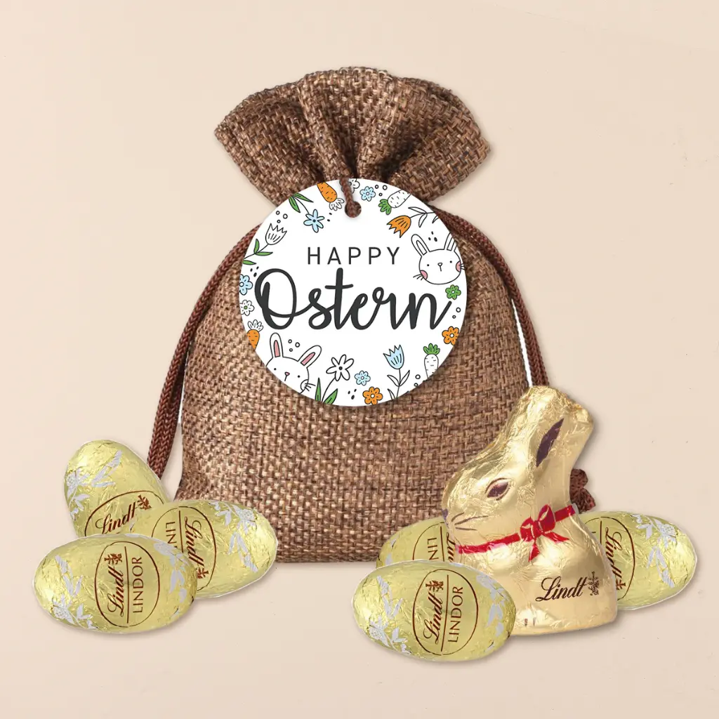 Ostersäckchen "Happy Ostern"