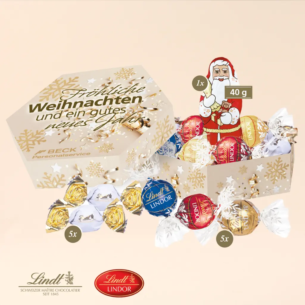 Süße Präsentbox Weihnachten Maxi