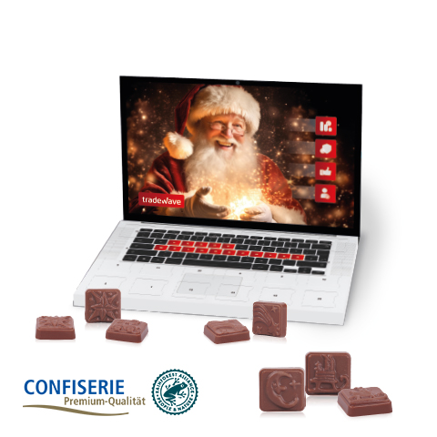 [95306] Tisch-Adventskalender Classic Exklusiv Laptop