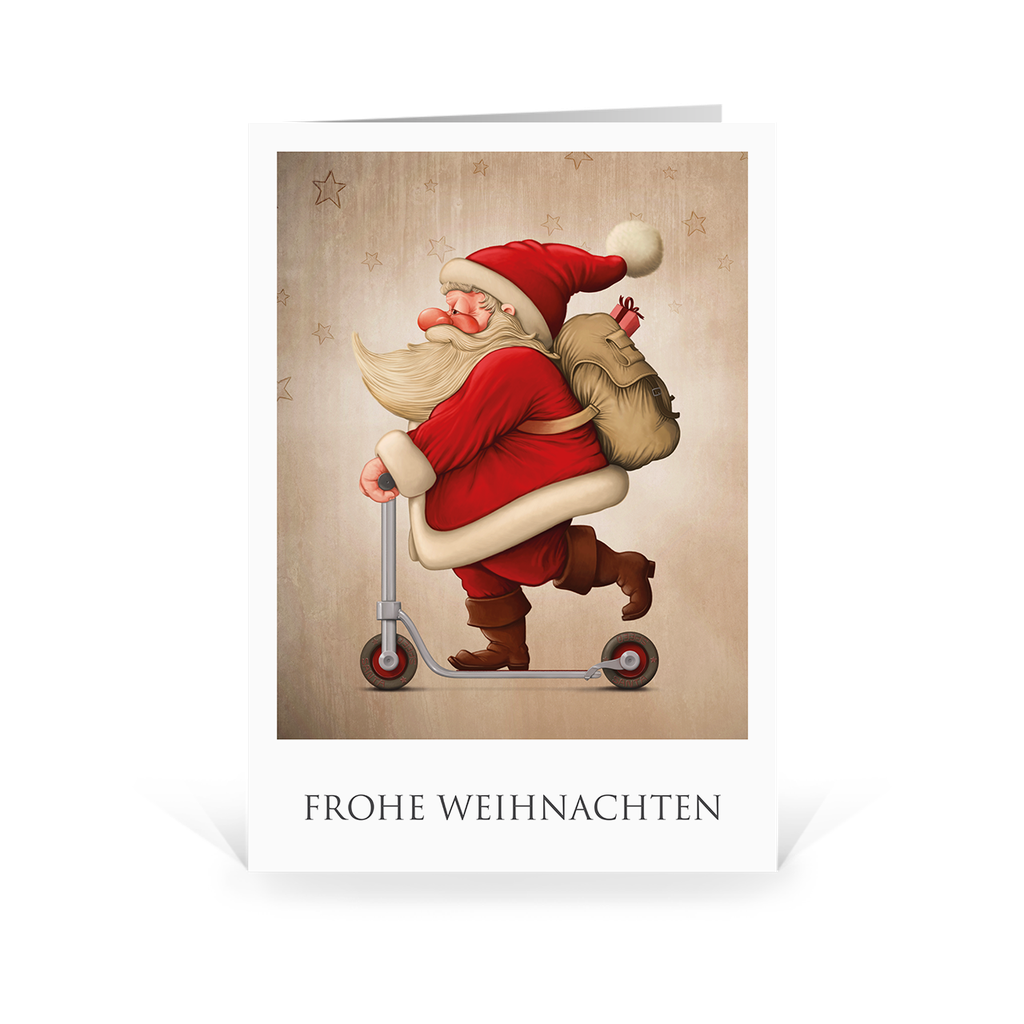 Karte: Santa Active - Roller