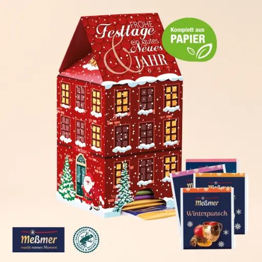 [95346] Nachhaltiger Tee-Haus Adventskalender