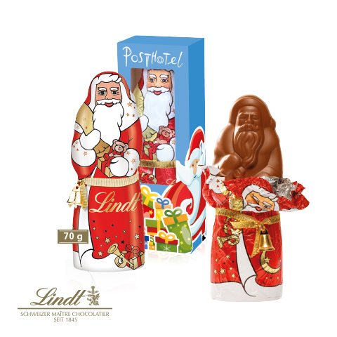[95453] Lindt Weihnachtsmann mit Glöckchen (70g)