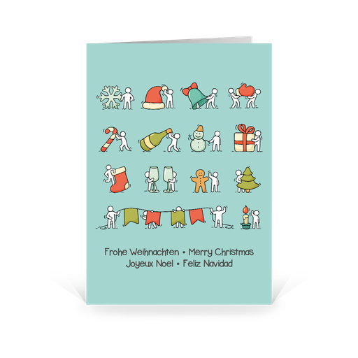 [WP5040] Karte: Gemeinsames Ziel (Wir gestalten gratis für Dich)