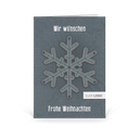 Karte: Christmas Patches - Vlies