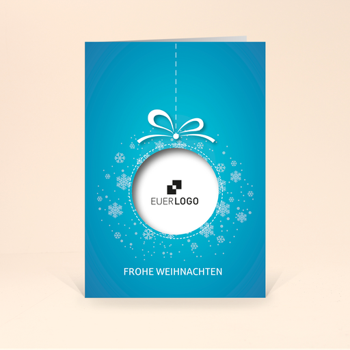 [WP2615] Karte: Weihnachtsrahmen (Wir gestalten gratis für Dich)