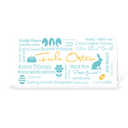 Karte: Internationales Ostern