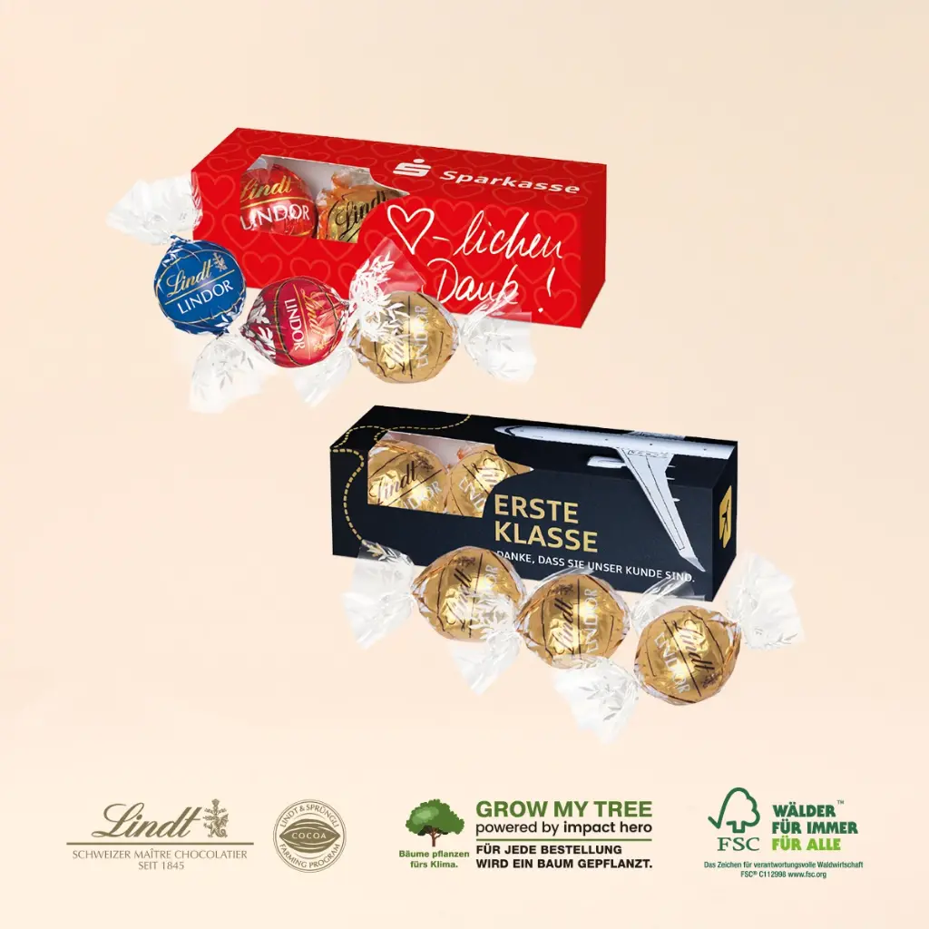 Lindt Lindor Präsent, 3er