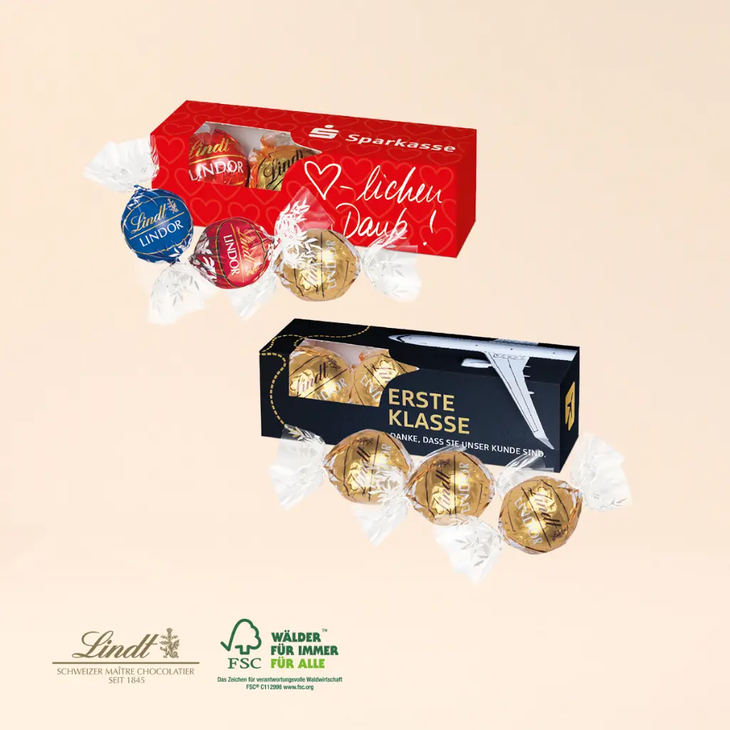 Lindt Lindor Präsent, 3er