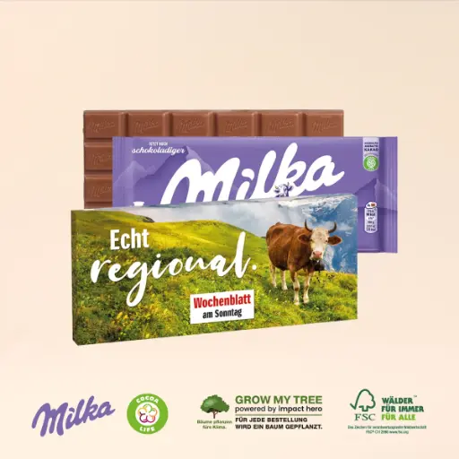 [91013] Schokolade von Milka, 100g