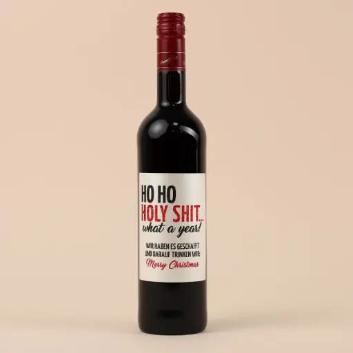 [WP13470] HO HO HOly Shit - Rotwein