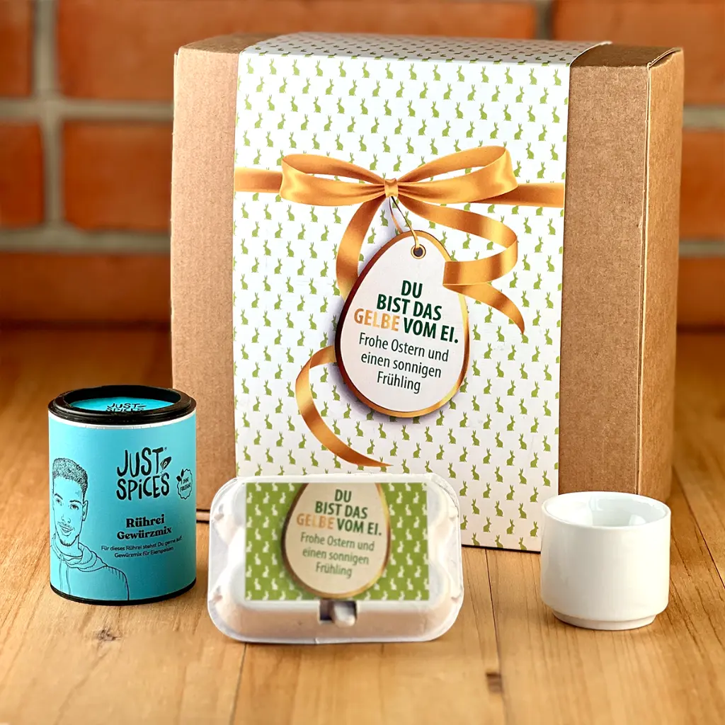 Geschenkset "Du bist das gelbe vom Ei"