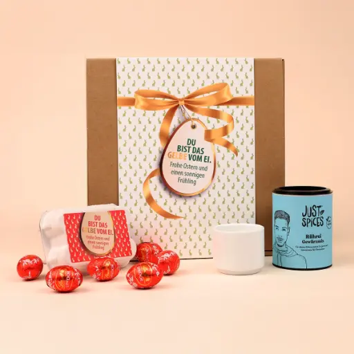 [WP13400] Geschenkset "Du bist das gelbe vom Ei"