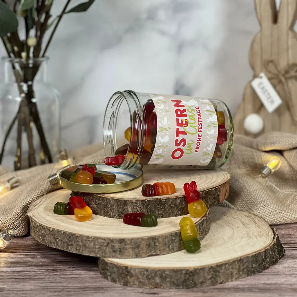 Ostern im Glas - Fruchtsaft-Oster-Mix