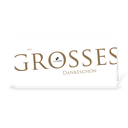 Karte: DANKE - Großes Dankeschön