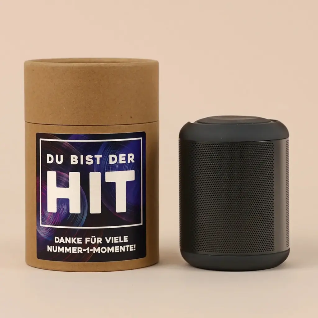 Bluetooth Speaker "Du bist der Hit!"