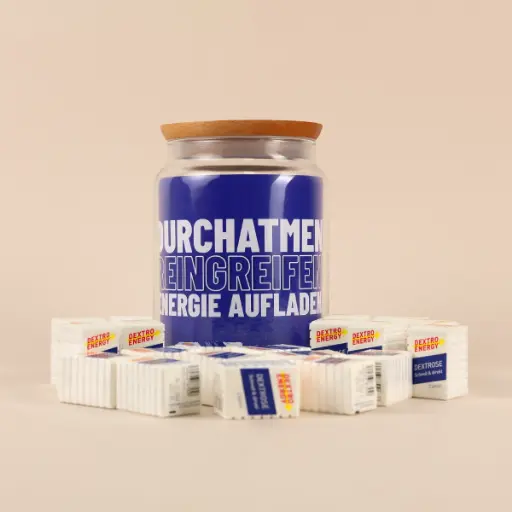 [WP13446] Teamgeschenk XL "Vertretungsretter" - Dextro Energy